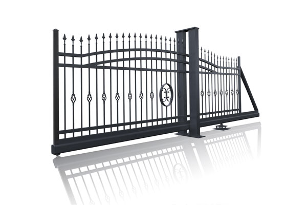 庭院無(wú)軌門(mén)系列-I-G型歐式無(wú)軌懸浮門(mén)