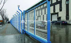 上海世博會物流園無軌懸浮門案例 - 中出網(wǎng)-智能出入口與停車充電門戶