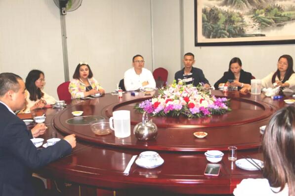 廣東高壘智能科技有限公司楊文泉與各位來賓