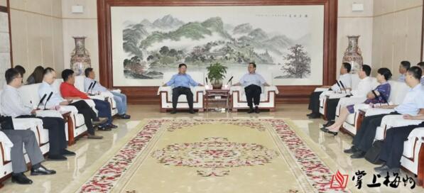 梅州市委書(shū)記陳敏會(huì)見(jiàn)佳都科技董事長(zhǎng)劉偉等企業(yè)家：推動(dòng)更多領(lǐng)域更深層次更高水平合作