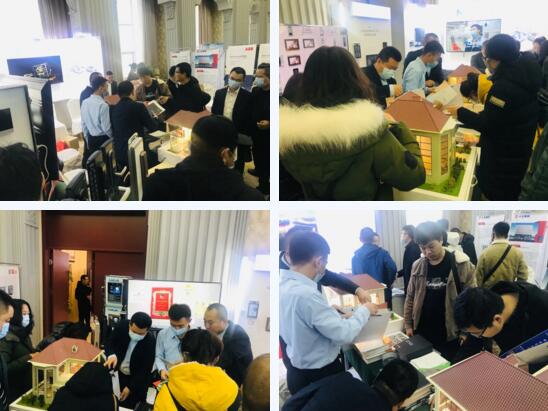 會上立林的展位也是人氣爆棚