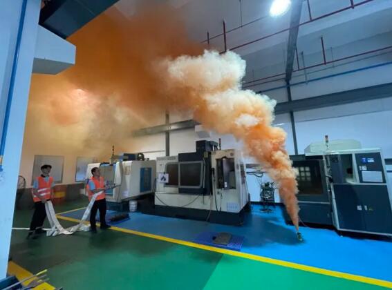 立林開展消防演練