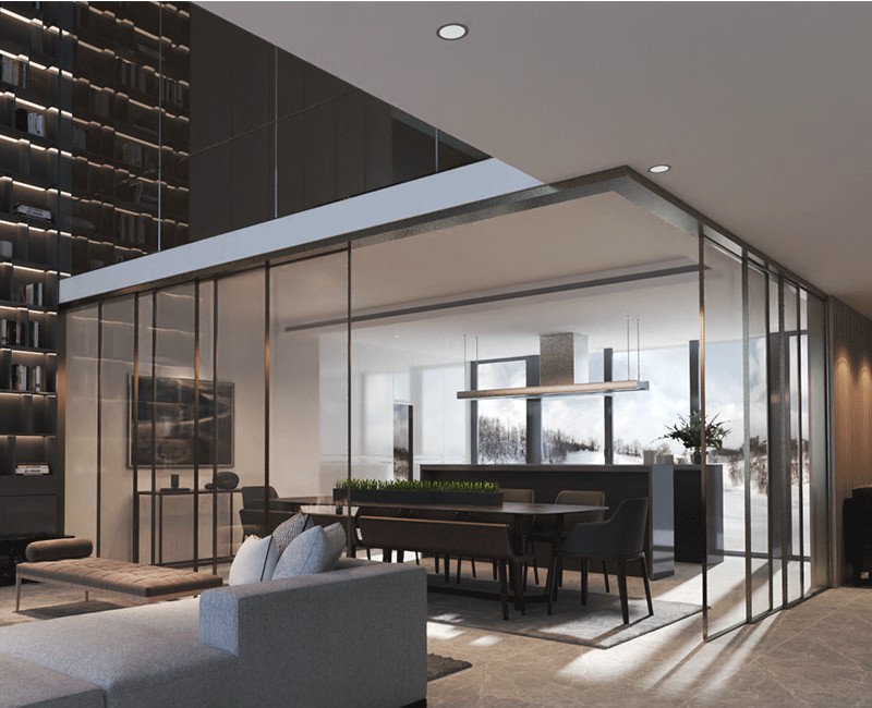 智能L型聯(lián)動門