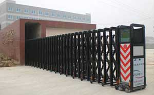 福山交通稽查大隊伸縮門案例