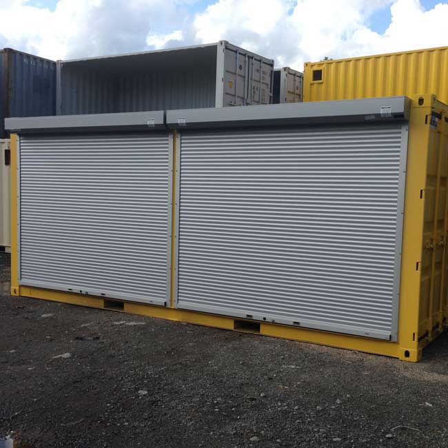 手動鋁合金卷簾門