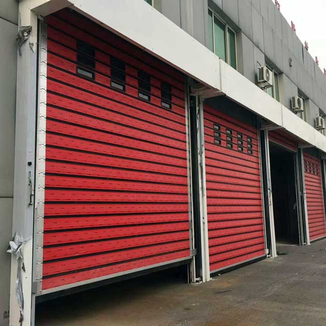 紅色鋁合金硬質(zhì)渦輪快卷門(mén)