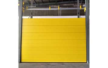 工業(yè)門 - 黃色條形工業(yè)滑升門