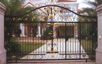 花園大門鐵藝門