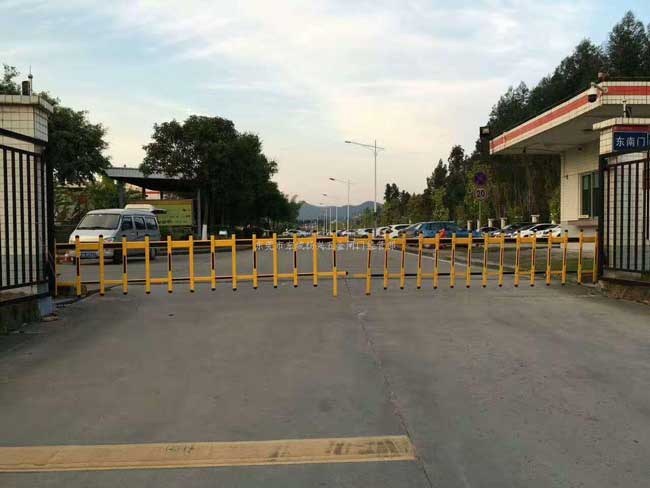 東莞東城桑園萬寶至電動道閘案例 - 中出網-智能出入口與停車充電門戶