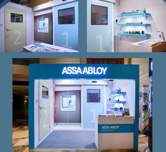 特設(shè)展臺，實力展現(xiàn)門體風(fēng)采