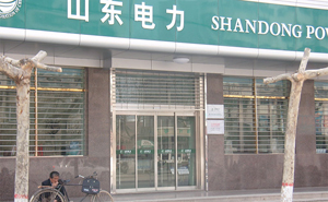 山東陽(yáng)谷電力自動(dòng)門(mén)案例