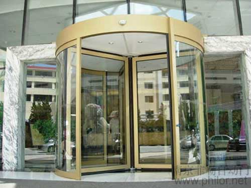 三翼自動旋轉門