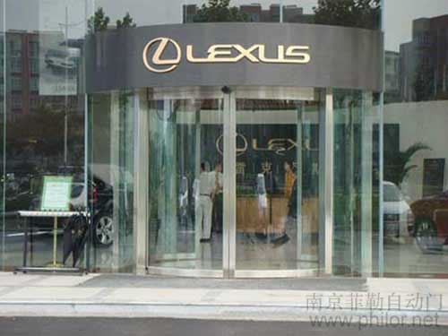 弧形自動感應門