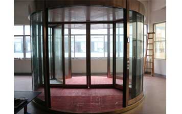 兩翼旋轉門 - 二翼旋轉門