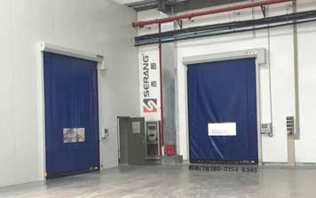 快速門(mén) - 能防撞自動(dòng)復(fù)位的拉鏈高速門(mén)