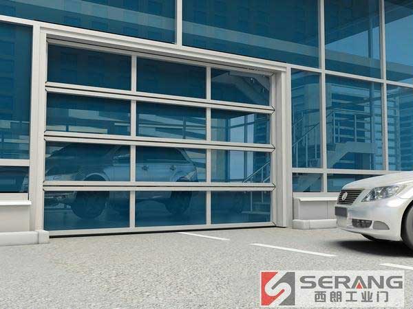 4S店透明滑升門(mén)