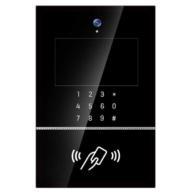 7寸屏人臉識別門口機-M1007F