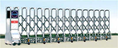 東方香榭里伸縮門案例 - 中出網-智能出入口與停車充電門戶