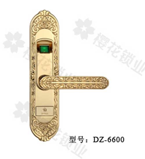 室內(nèi)門指紋鎖-6600-亮金