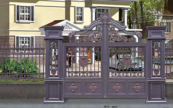 庭院別墅大門 - A602鋁藝別墅大門