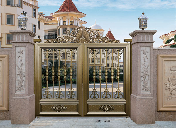 A605鋁藝庭院門(mén)