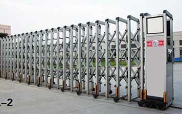 電動伸縮門 - A-2銀珍珠系列電動伸縮門