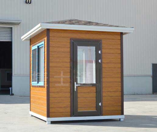 仿木紋保安崗亭