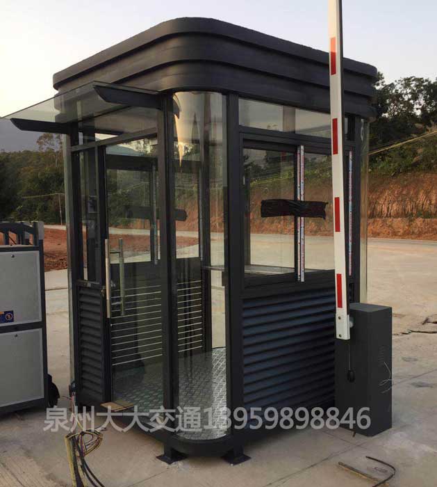 漳州鑫展旺物流園鋼結(jié)構(gòu)崗?fù)ぐ咐?- 中出網(wǎng)-智能出入口與停車充電門戶