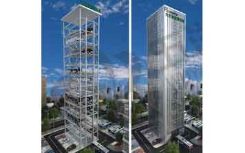 可充電立體智能大巴庫