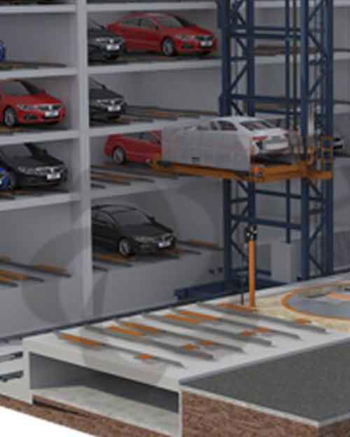 巷道堆垛立體車庫(kù)