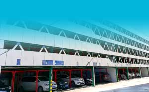 鄭州市建委5層液壓式升降橫移立體庫(kù)案例 - 中出網(wǎng)-智能出入口與停車充電門(mén)戶