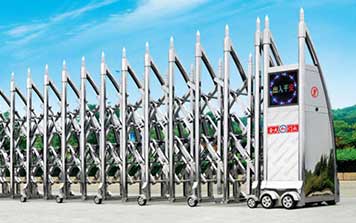 電動(dòng)伸縮門 - 忠誠衛(wèi)士-A不銹鋼電動(dòng)門