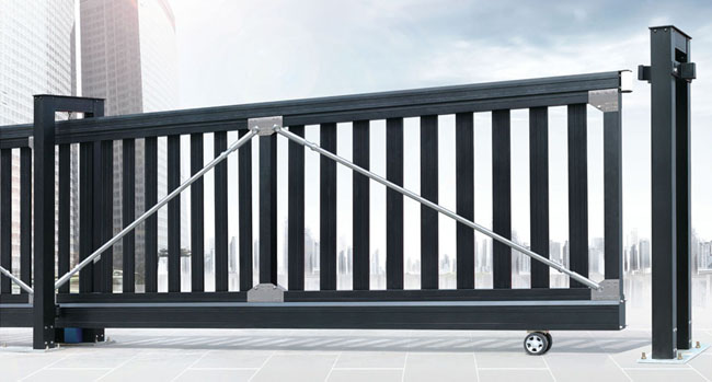 懸掛式直線門908B（黑色）