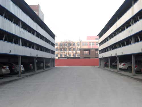 齊河縣電業(yè)局立體車庫(kù)案例 - 中出網(wǎng)-智能出入口與停車充電門(mén)戶