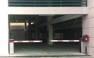 青島中心醫(yī)院立體車庫(kù)案例