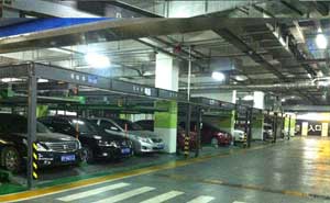 陜西銀池道拉斯財富中心立體車庫案例 - 中出網(wǎng)-智能出入口與停車充電門戶