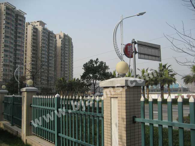 西北旺中海楓蓮小區(qū)脈沖電子圍欄項目 - 中出網-智能出入口與停車充電門戶