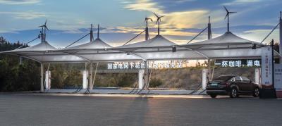 河北張家口國網(wǎng)下花園服務(wù)區(qū)全液冷超充站