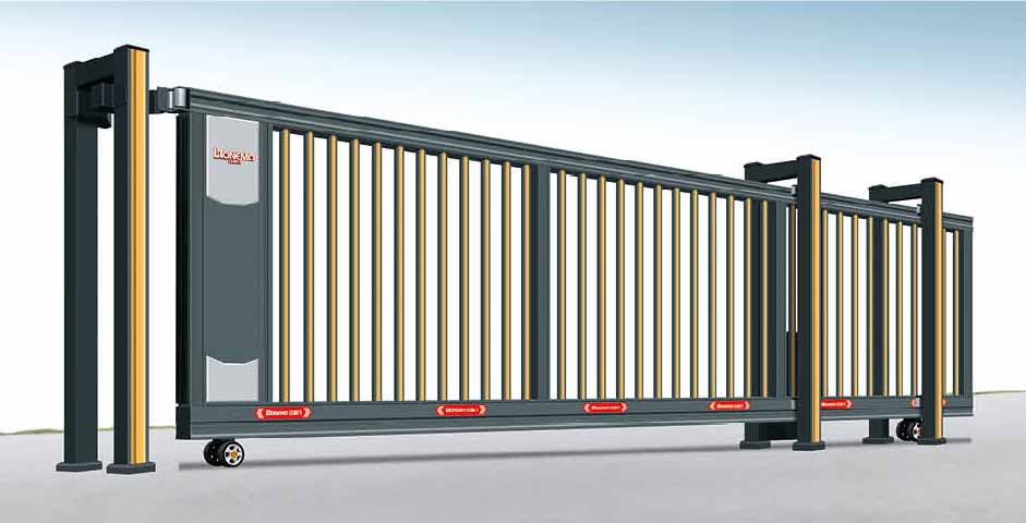 黃色外漆直線門H837-02