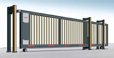 黃色外漆直線門H837-02