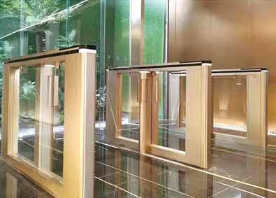 土豪金速通門擺閘