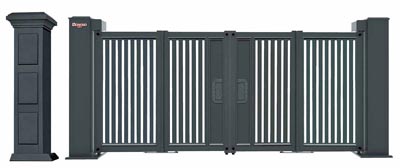 其他 - 簡式中柱折疊門H868-02