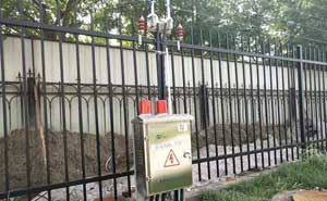 中外運(yùn)天津空港綜合物流基地(脈沖圍欄案例) - 中出網(wǎng)-智能出入口與停車充電門戶