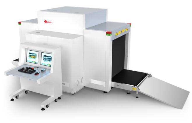 ZA100100D(雙源雙視角)通道式X光安檢機(jī)