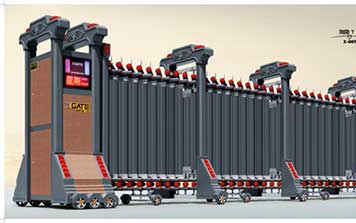 電動伸縮門 - 伸縮門