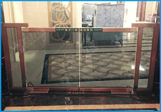 地埋式平開自動門機