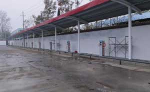 焦作公共公交充電樁案例 - 中出網(wǎng)-智能出入口與停車充電門(mén)戶