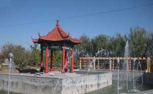 膠州市富貴生態(tài)園涼亭案例