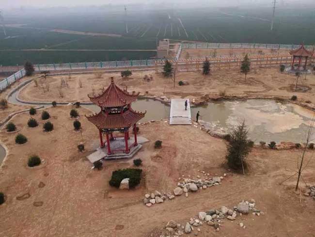 夏津縣頤養(yǎng)院涼亭案例 - 中出網(wǎng)-智能出入口與停車(chē)充電門(mén)戶(hù)