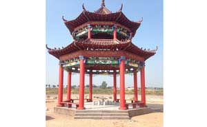 沂南縣現(xiàn)代漁業(yè)園涼亭案例 - 中出網(wǎng)-智能出入口與停車充電門戶